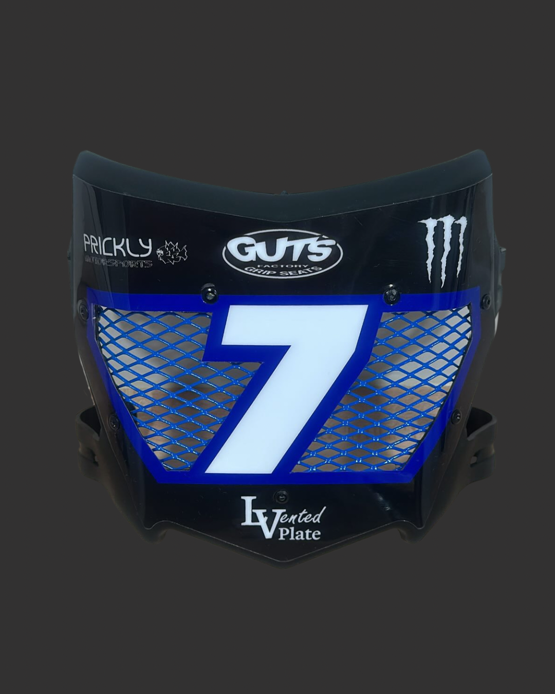 Custom Vented MOTOCUTZ Plate